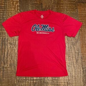 Ole Miss Baseball Dri Fit Shirt